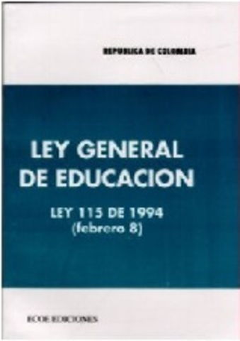 LEY 115 DE LA EDUCACIÓN