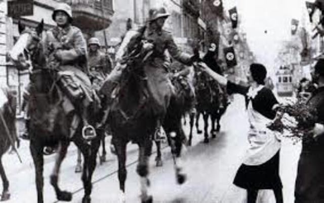 German Troops Occupy The Rhineland