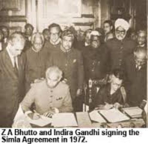 Simla Agreement, Peace Treaty