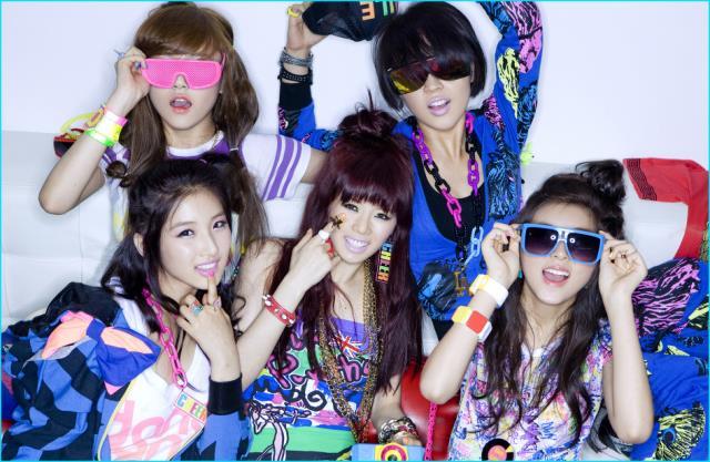 Cautivan sus corazones en 4Minute