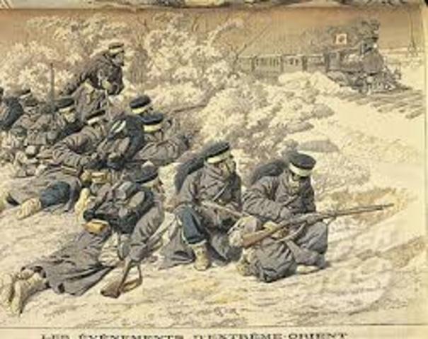 End of the Russo-Japanese War