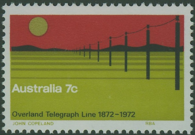 The Overland Telegraph Line is Completed