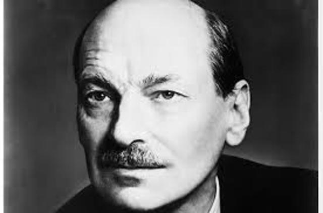 Clemente Attlee became the prime minister of India