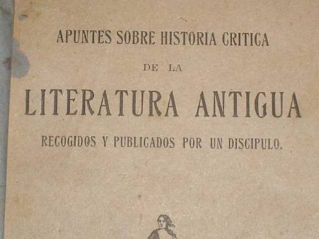 Literatura Antigua