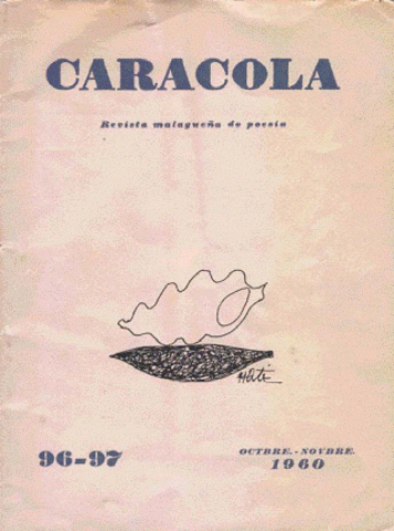 Publicación de su primer poema en la Revista Caracola