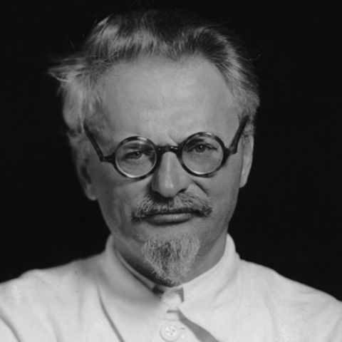 Trotsky into exile