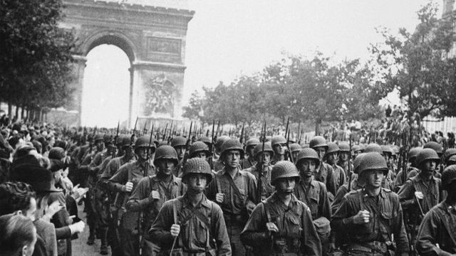 The Conquering of France by Nazi Forces
