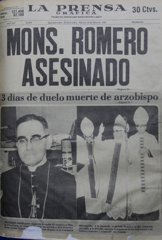 Asesinato de Monseñor
