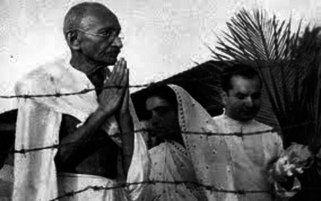 Ghandi Releaased from Prison