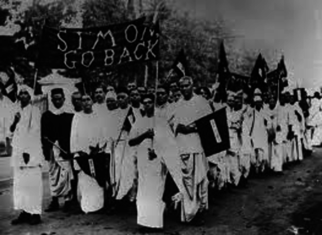 Protests Against the Simon Commission