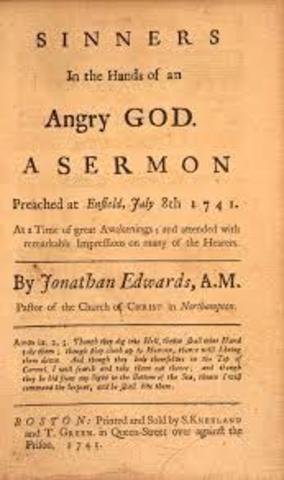 Sinners in the Hands of an Angry God Preached to Enfield, Connecticut