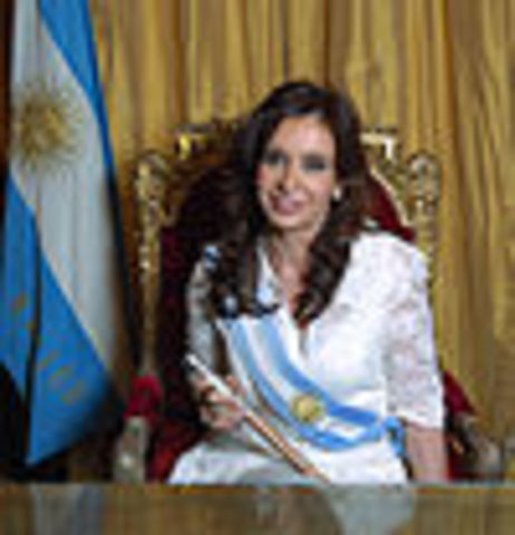 comienzo presidencia de Cristina Fernandez