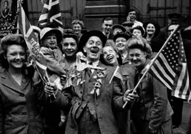 End of war in Europe