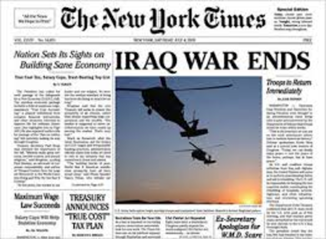 End Of Iraq War