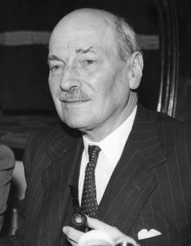 Clement Attlee became the prime minister of India