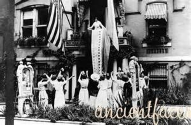 Senate passed the women's suffrage bill