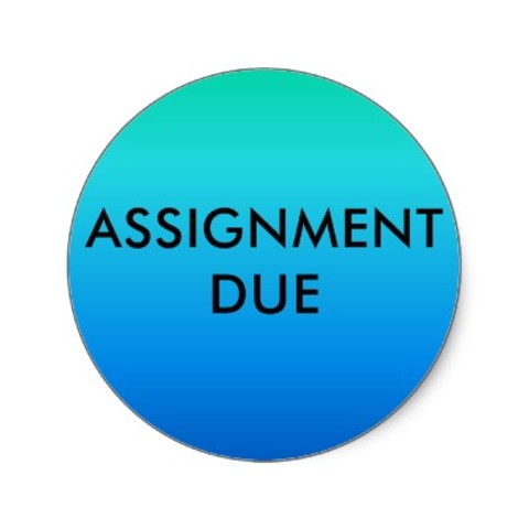 Project Proposal due