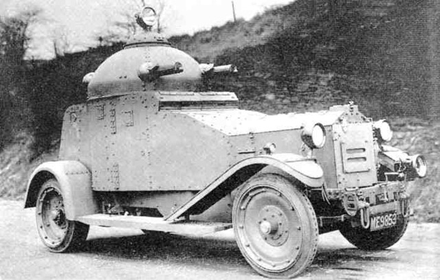 first commercial armored car introduced