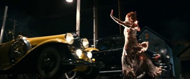 Daisy hits Myrtle in Gatsby's car