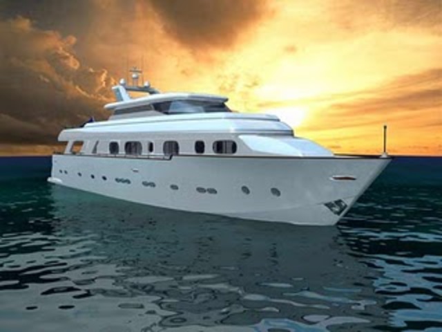 James Gatz meets Dan Cody on his Yacht