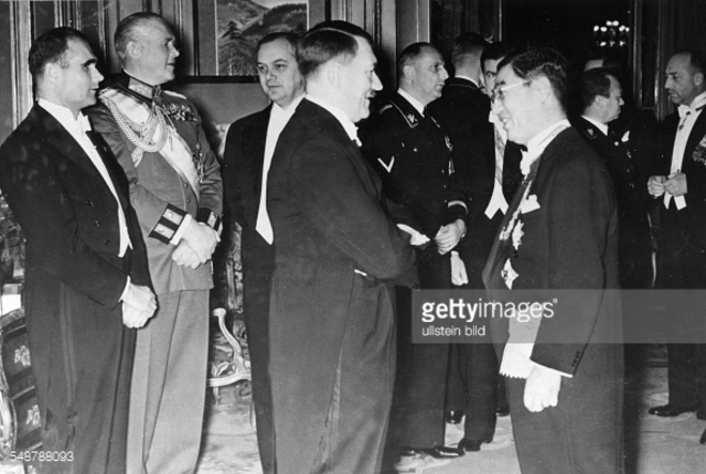 Nazi Germany and  Japan sign the Anti-Comintern Pact