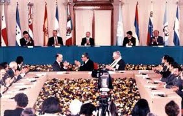 Firma de los Acuerdos de Paz