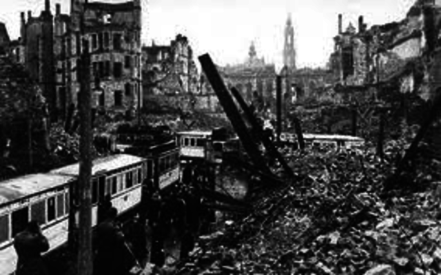 Allies bombed dresden