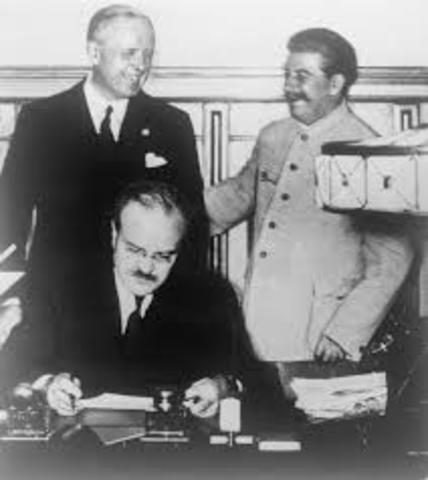 Nazi - Soviet nonaggression act