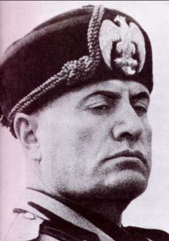 Benito Mussolini death on April 28,1945