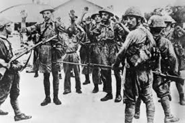 Britain Surrenders to Axis Powers