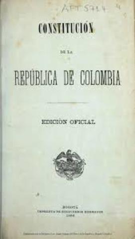 La Constitución de 1886