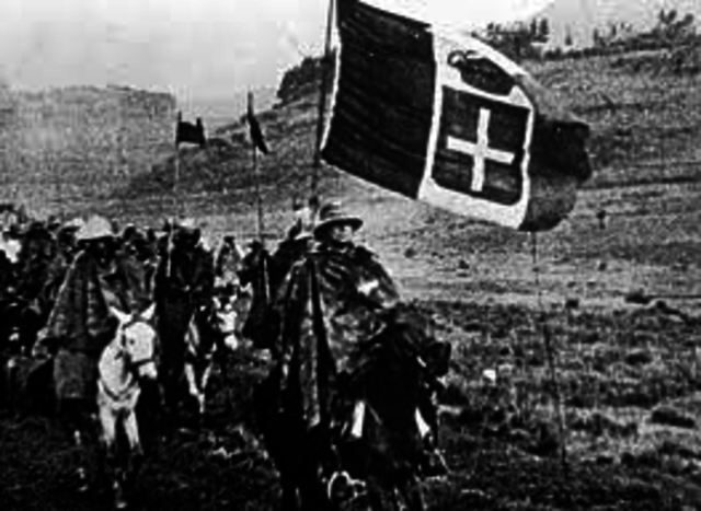 Italy tries to invade Ethiopia