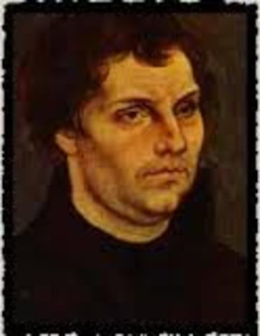 Martin Luther Becomes a Monk