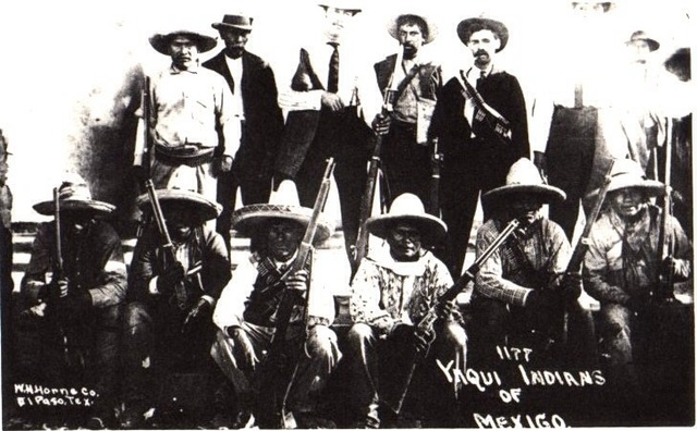Yaqui Indian war ended