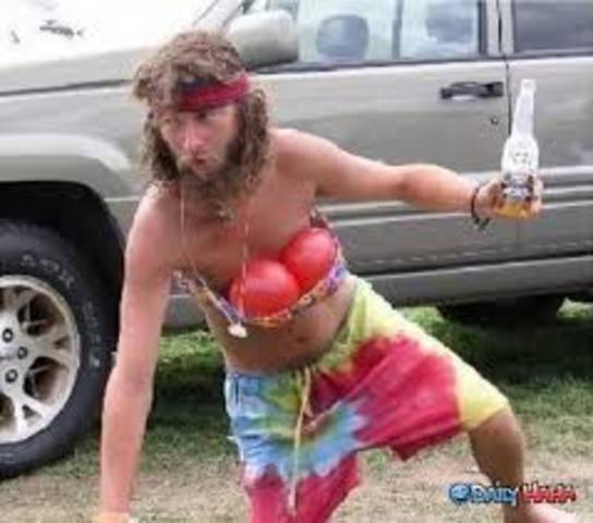 Felix trinkt zu viel Bier.