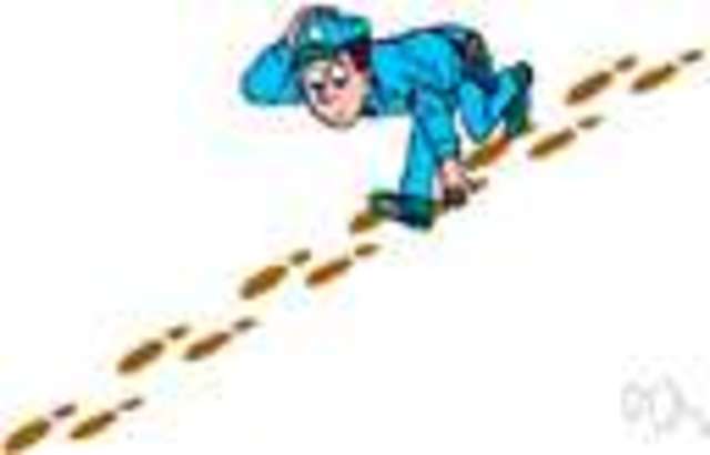 Herr Müller und Felix nachvollzogen ihre Schritte.