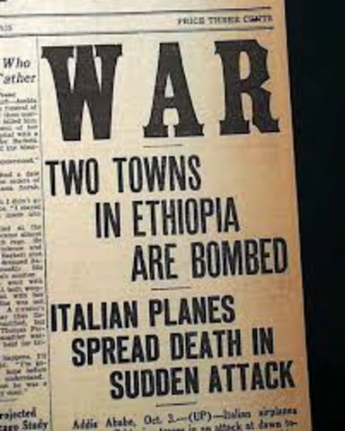 Italy's conquest of Ethiopia