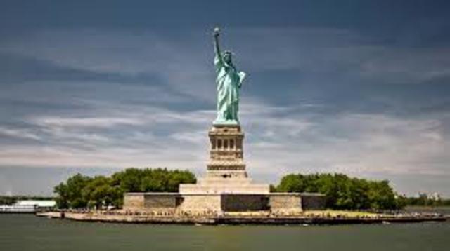 Giving of Statue of Liberty