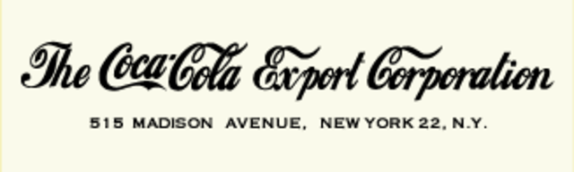 Coca‑Cola Export