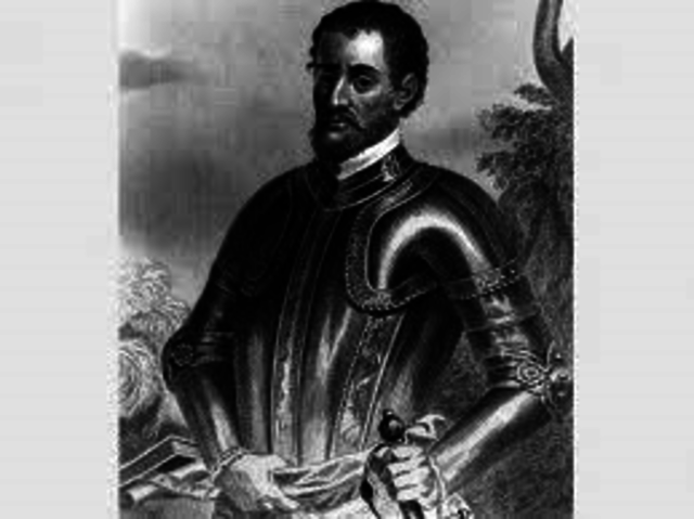 De Soto explores the Mississippi River