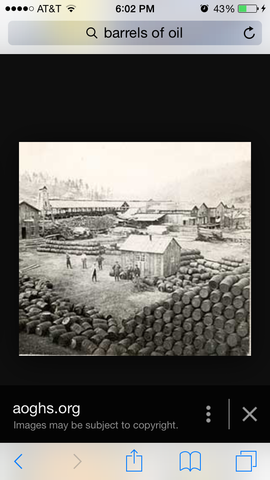 Producing Oil Barrels