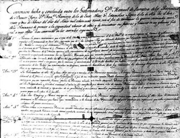 Cepeda y el Tratado del Pilar