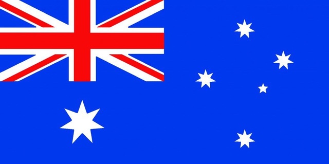 Australian National Flag was flown for the first time