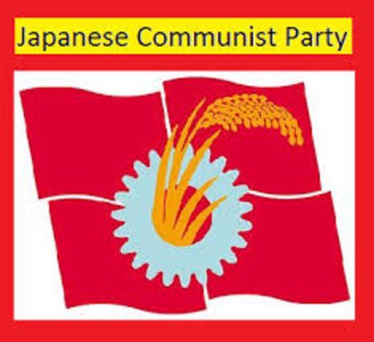 The Japanese Communist Party is founded