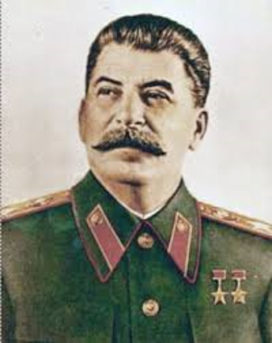 Stalin becomes a leader