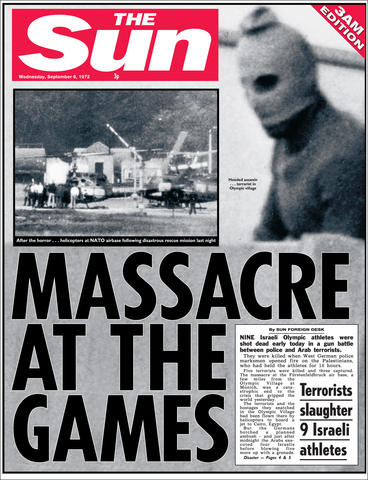Munich Olympic Games (Munich Massacre)