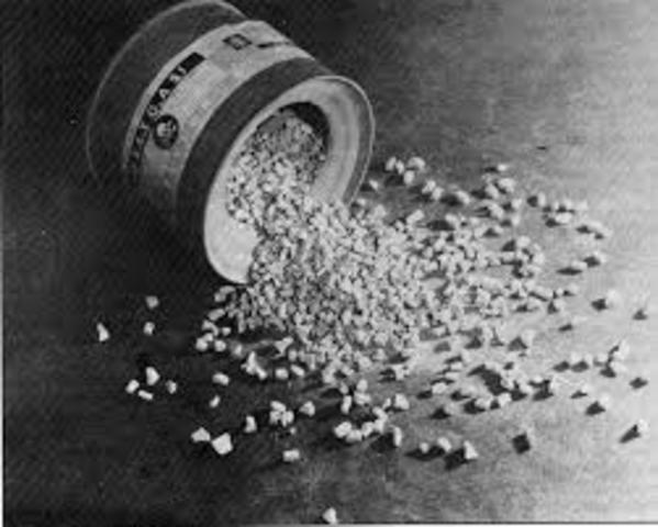 First experimental use of Gas Chambers