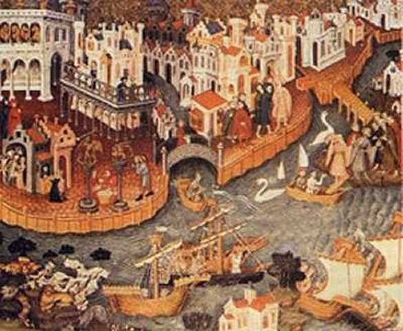 Bisanzio concede privilegi a Venezia