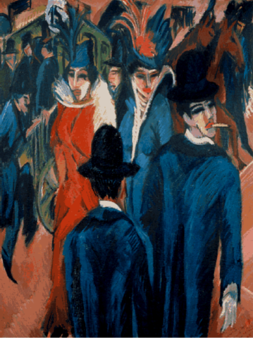 Berlijn Straatscenes - Kirchner