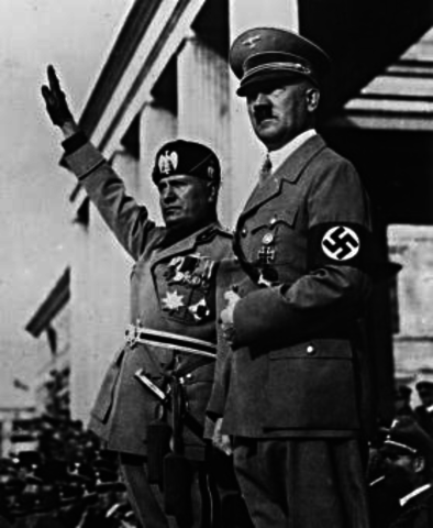 Schleicher's government falls, Hitler was promoted to Chancellor and Papen was Vice-Chancellor